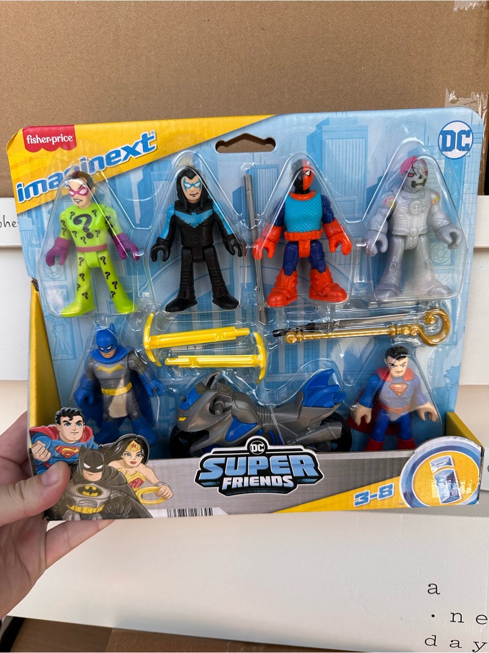 Fisher-Price Imaginext DC Super Friends 6-Pack Action Figures + accessories